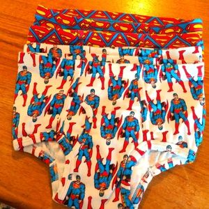 4 pairs Superman Hannah Anderson *brand new* boys L/140 (14-16) underwear